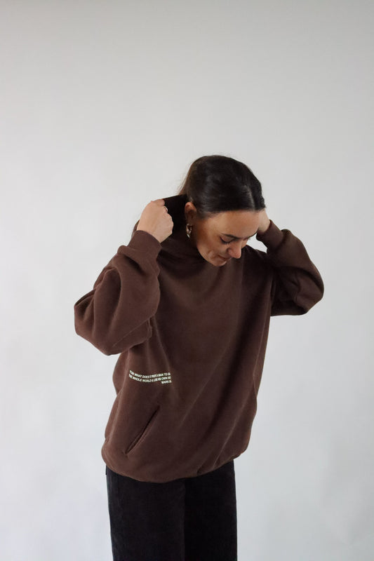 SNFS BROWN HOODIE